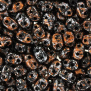 Matubo MiniDuo Beads 4x2.5mm Tweedy copper